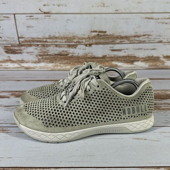 NOBULL Shoes - NOBULL Concrete Suede Women Size 10 Gray Athletic Sneakers Trainers Low Top